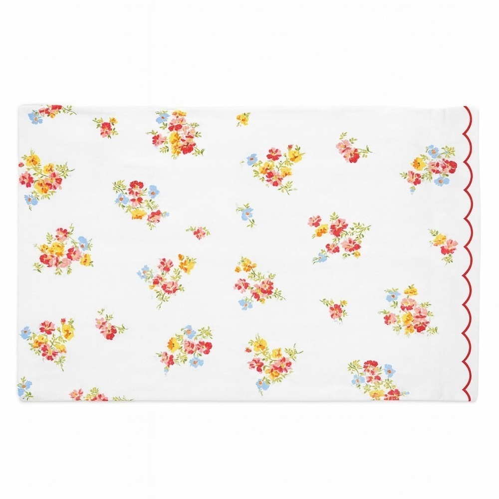 Floral Print Pillowcase